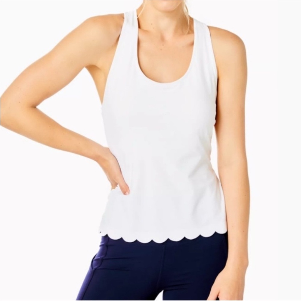Lilly Pulitzer Scallop Tank